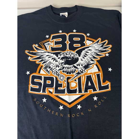 38 Special 2014 Concert Tour T-Shirt Size Medium Southern Rock N Roll - Picture 3 of 7